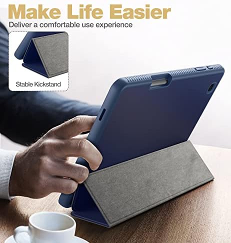 מארז Suritch עבור Samsung Galaxy Tab S6 Lite 10.4 , [בנוי מגן מסך] [מחזיק עיפרון] [שינה אוטומטית/עקיפה] מארז